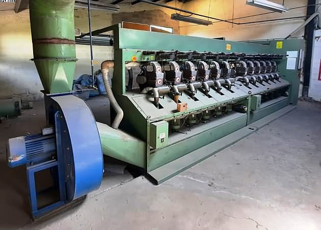 DREF 2 Friction Spinning Machine, type 2/86, 12 positions,